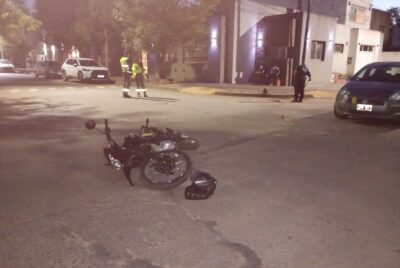 CHOCARON UN AUTO Y UNA MOTO EN SAN MARTIN Y JUNIN