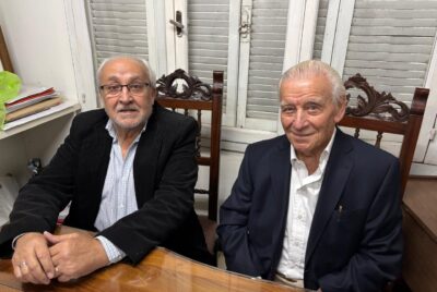 «LALO» RATTI BRINDO UNA INTERESANTE CHARLA SOBRE LA HISTORIA DEL HOSPITAL