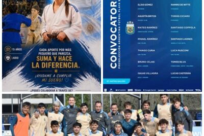 PAULA AGGOLLIA Y LUCA RUSCONI, JOVENES DEPORTISTAS CONVOCADOS PARA COMPETENCIAS SUDAMERICANAS