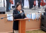 ACTO OFICIAL DEL 25 DE MAYO EN EL PARQUE, PALABRAS Y ACTUACIONES ARTISTICAS