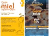SIGUEN LAS FIESTAS. DOMINGO 17 LA MIEL EN SALVADOR MARIA. DOMINGO 24 Y LUNES 25 LA EMPANADA EN EL PARQUE