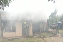 INCENDIO VORAZ EN UNA VIVIENDA DE CALLE LISANDRO DE LA TORRE