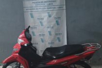LA POLICIA SECUESTRO MOTO ROBADA Y ABANDONADA