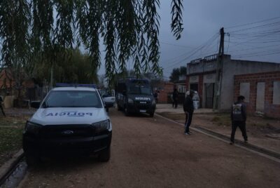 ALLANAMIENTO EN UNA VIVIENDA DE CALLE CASTELLI, UN SUJETO IMPUTADO POR ROBO