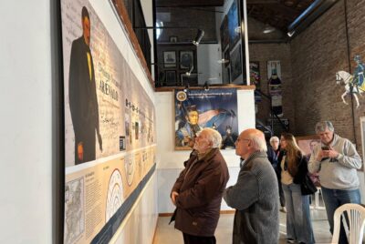 SE INAUGURO UNA NOTABLE MUESTRA SOBRE EL CORONEL DOMINGO SORIANO DE AREVALO EN EL MUSEO PAGO DE LOS LOBOS