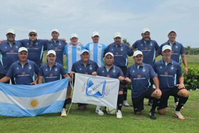 EL SELECCIONADO ARGENTINO SENIOR DE FOOTGOLF SE CONSAGRO CAMPEON MUNDIAL CON EL LOBENSE ARIEL CASTELLANOS