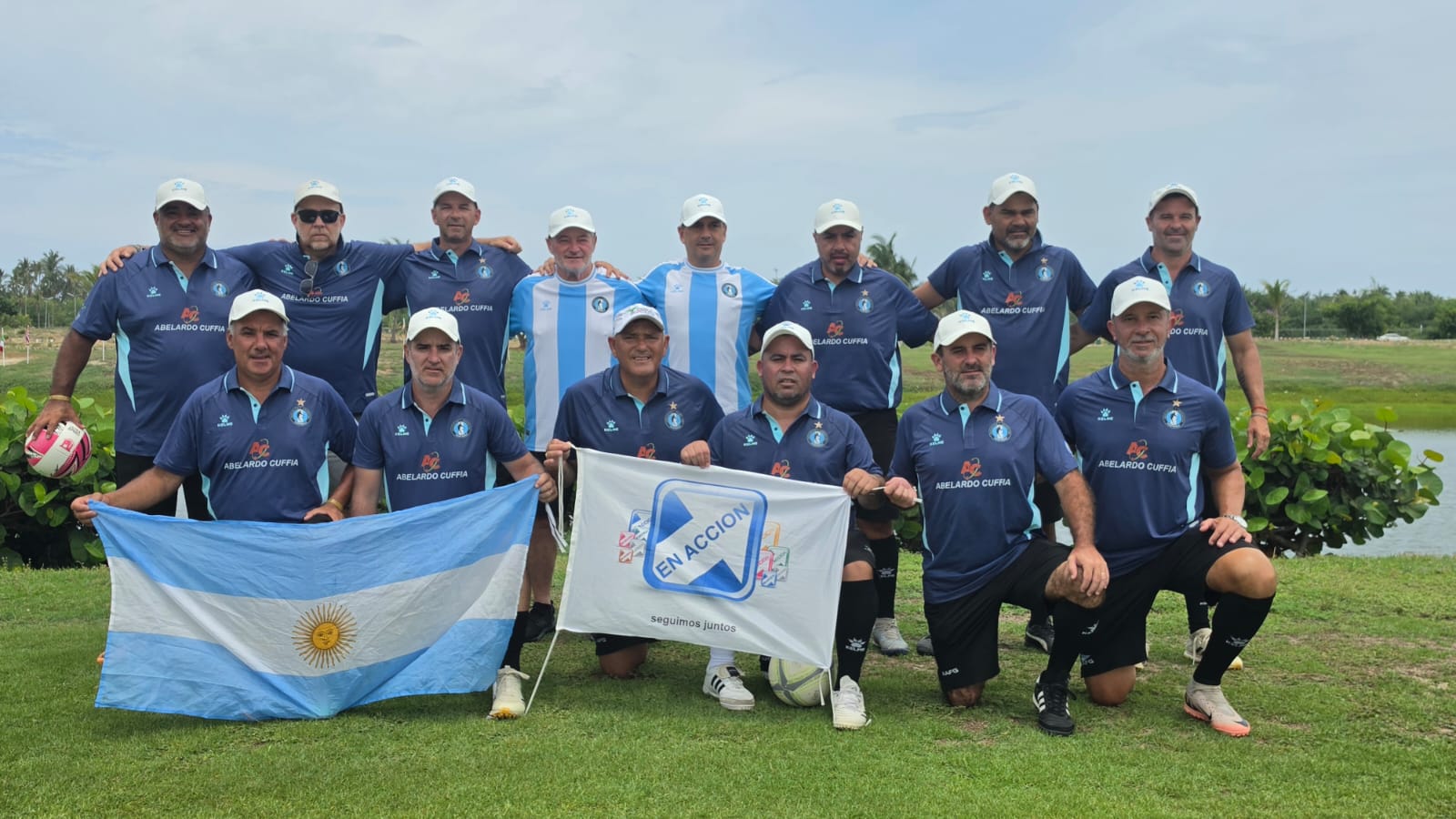 EL SELECCIONADO ARGENTINO SENIOR DE FOOTGOLF SE CONSAGRO CAMPEON MUNDIAL CON EL LOBENSE ARIEL CASTELLANOS