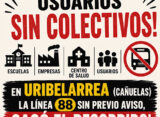 LA LINEA 88 SUSPENDIO SERVICIOS PERJUDICANDO A ESTUDIANTES Y TRABAJADORES