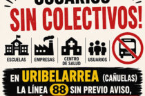 LA LINEA 88 SUSPENDIO SERVICIOS PERJUDICANDO A ESTUDIANTES Y TRABAJADORES