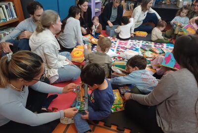 SE INAUGURO LA BEBETECA EN LA BIBLIOTECA HEROES DE MALVINAS