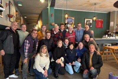 CELEBRACION DE LOS 50 AÑOS DE RADIODEPORTES, CON VARIOS DE SUS EX INTEGRANTES Y LOS ACTUALES RESPONSABLES