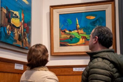 ROBERTO JOFRE INAUGURO SU MUESTRA EN LA GALERIA DE ARTE «EL PALACIO», EN EL MUNICIPIO