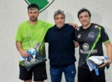 BECERRO Y MENAI, DE NAVARRO, CAMPEONES DEL TORNEO DE PELOTA A PALETA EN SALGADO
