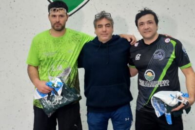 BECERRO Y MENAI, DE NAVARRO, CAMPEONES DEL TORNEO DE PELOTA A PALETA EN SALGADO