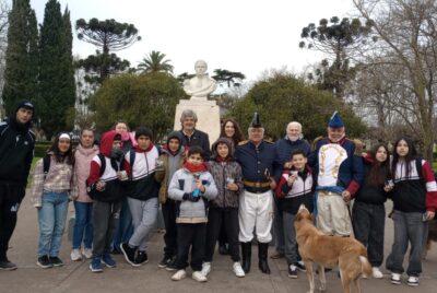 MES SANMARTINIANO EN LOBOS CON VARIAS ACTIVIDADES, Y UNA DISERTACION EN EL SENADO NACIONAL