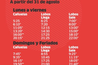 NUEVOS HORARIOS DE LA LINEA 88 A PARTIR DEL 31 DE AGOSTO, TRAS LA GESTION DEL MUNICIPIO