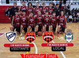 PRE-FEDERAL MASCULINO DE BASQUET EN CADETES: ATHLETIC JUEGA EL TRIANGULAR FINAL
