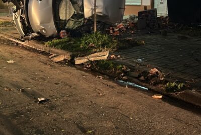 FALLECIO UN JOVEN DE 24 AÑOS TRAS DESPISTARSE CON SU AUTO E IMPACTAR CONTRA UN PAREDON