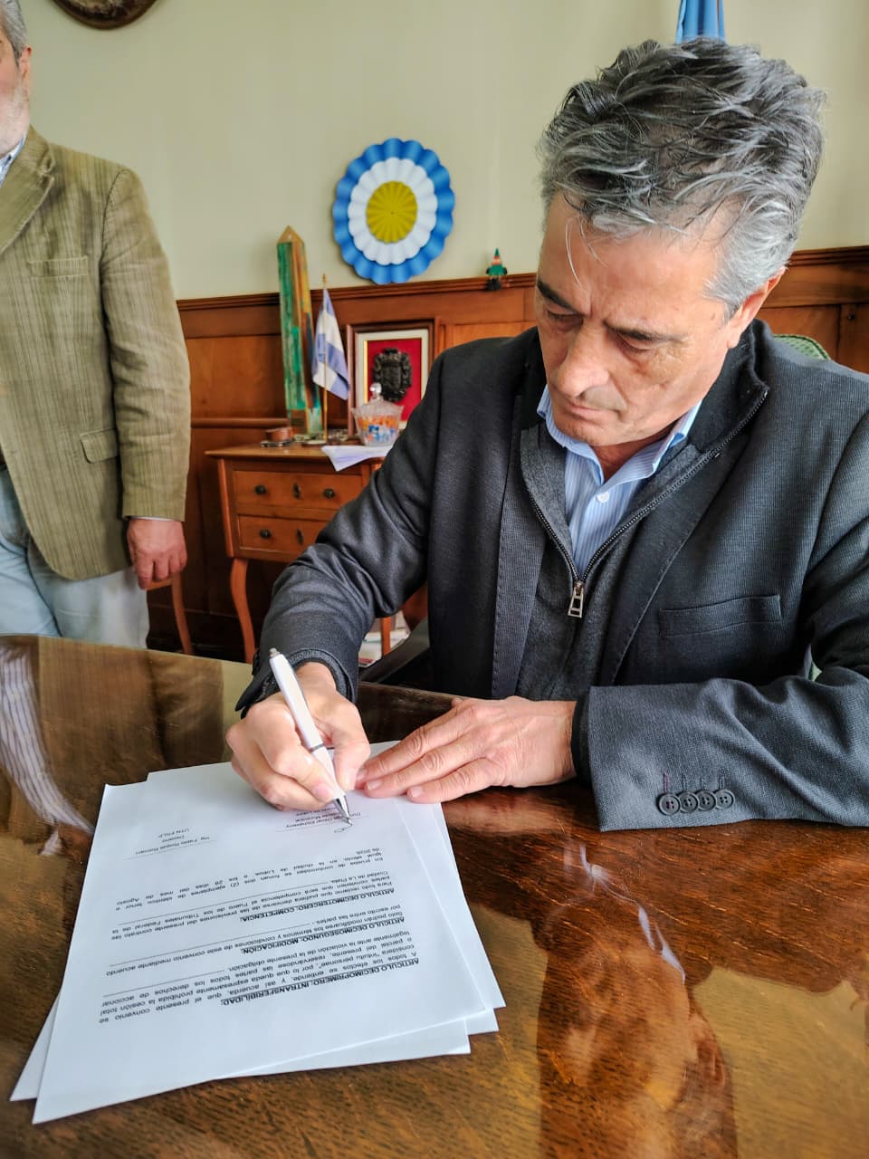 INFORME DE PRENSA MUNICIPAL. IMPORTANTE CONVENIO FIRMADO CON LA UTN