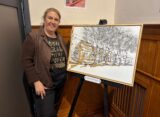 IMPERDIBLE MUESTRA DE SILVINA APESTEGUIA SE INAUGURO HOY EN LA GALERIA DE ARTE EL PALACIO
