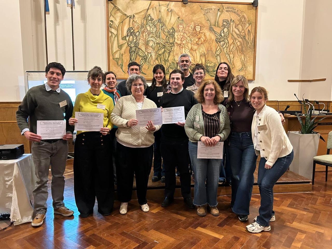 PRIMERA JORNADA, EN EL HCD, DEL CICLO «PARQUE LINEAL-PASEO CANAL SALGADO»