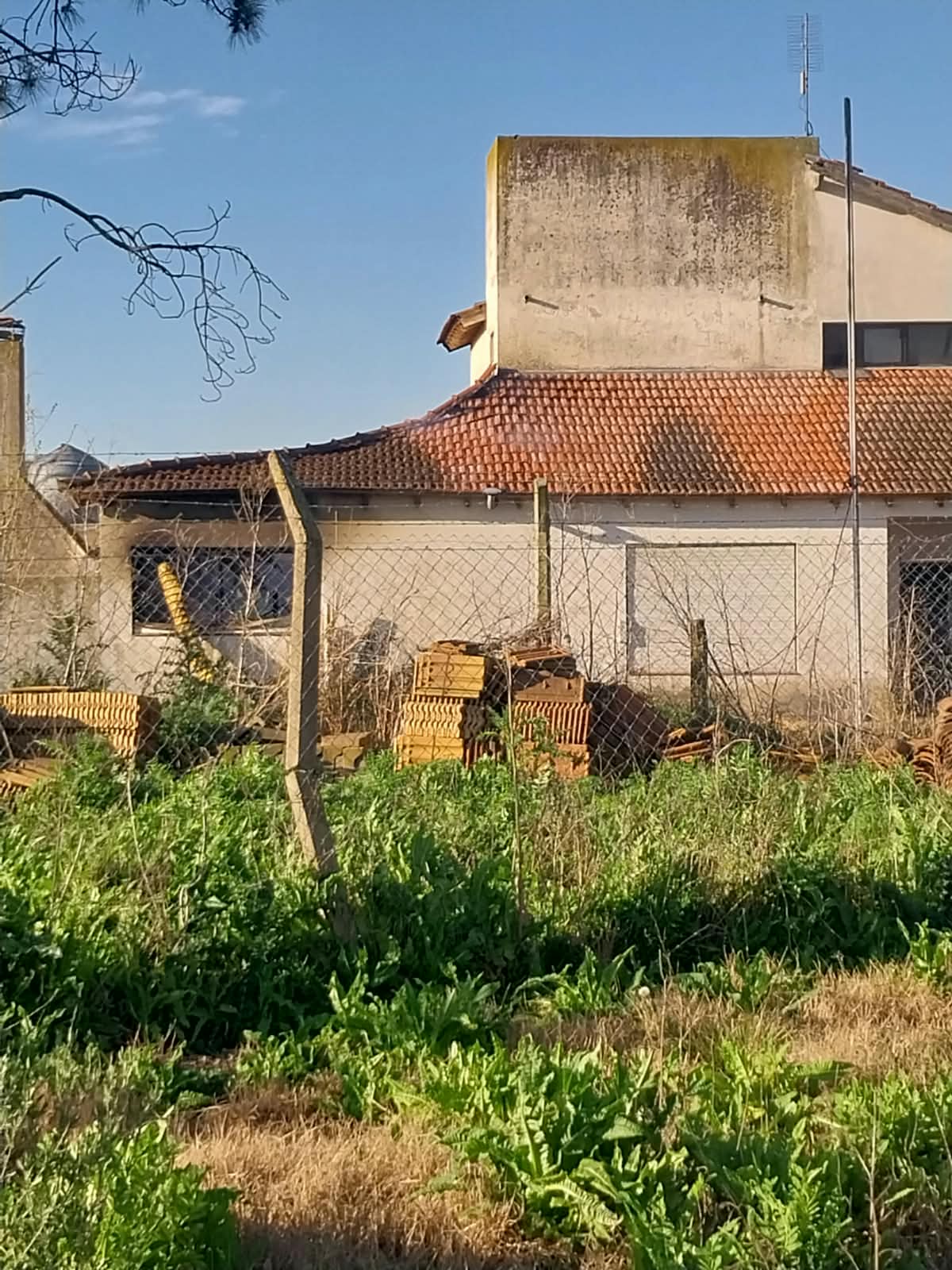 INCENDIO EN CIELORRASO DE UNA VIVIENDA, 4 BOMBEROS LESIONADOS