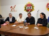 ENCUENTRO ABIERTO EN LA UCR CON LA PRESENCIA DEL PRESIDENTE DEL COMITE PROVINCIA