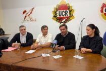 ENCUENTRO ABIERTO EN LA UCR CON LA PRESENCIA DEL PRESIDENTE DEL COMITE PROVINCIA