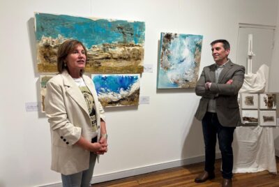 CON OBRAS DE ANDREA AVAGNINA SE INAUGURO EL ESPACIO DE ARTE DE LA DELEGACION DEL COLEGIO DE ARQUITECTOS
