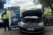 OPERATIVO DE POLICIA VIAL, SECUESTRO DE UN AUTO CON NUMERACION Y DOCUMENTACION APOCRIFAS