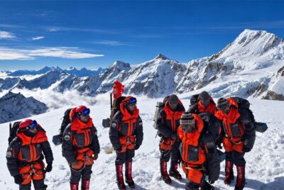 CON RAMIRO ANTOÑANA AL FRENTE DE LA CORDADA, OTRA VEZ EL EJERCITO ARGENTINO HIZO CUMBRE EN EL HIMALAYA