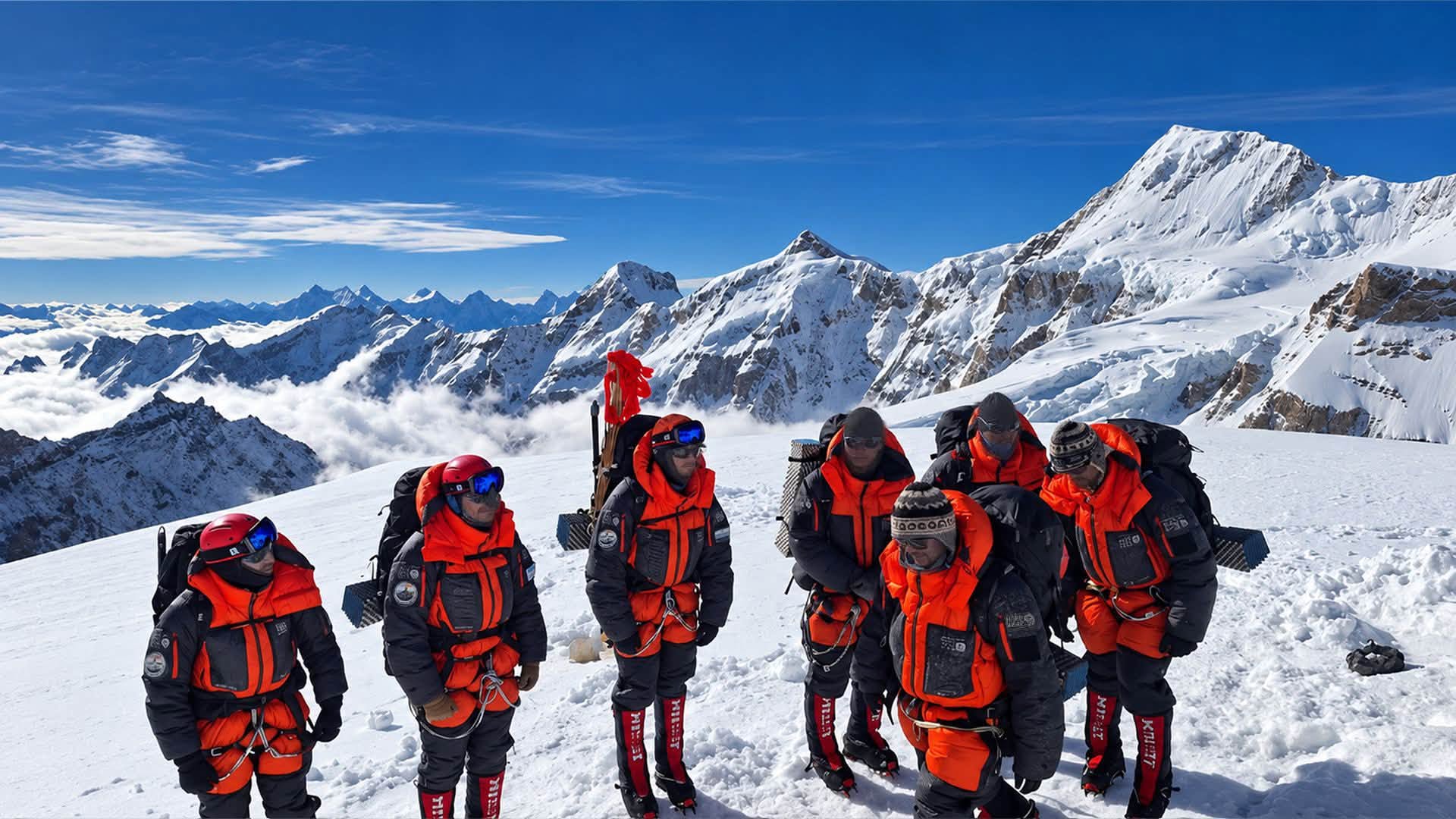 CON RAMIRO ANTOÑANA AL FRENTE DE LA CORDADA, OTRA VEZ EL EJERCITO ARGENTINO HIZO CUMBRE EN EL HIMALAYA