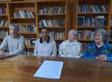 MES ROSA. CHARLA SOBRE CANCER DE MAMA EN BIBLIOTECA SARMIENTO, Y CAMINATA DE CONCIENTIZACION