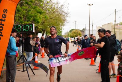 SE CORRIO EL RURAL RUN A BENEFICIO DE LA ESCUELA 501, Y EL LOBENSE MATIAS KUMIN FUE EL GANADOR ABSOLUTO