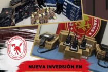BOMBEROS COMPRO ELEMENTOS E INDUMENTARIA PARA SU PERSONAL